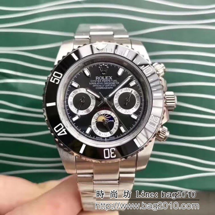 勞力士ROLEX 新款推薦 鬼王日月星辰 高端男士腕表 WSS2007